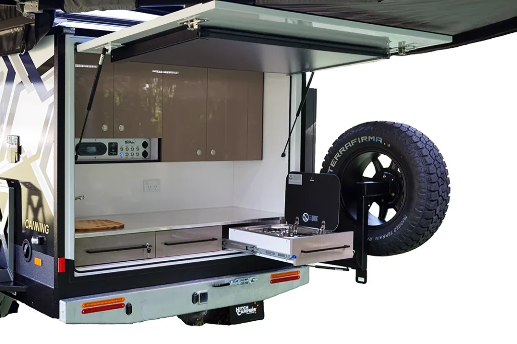 Hitch Campers Canning Kitchen